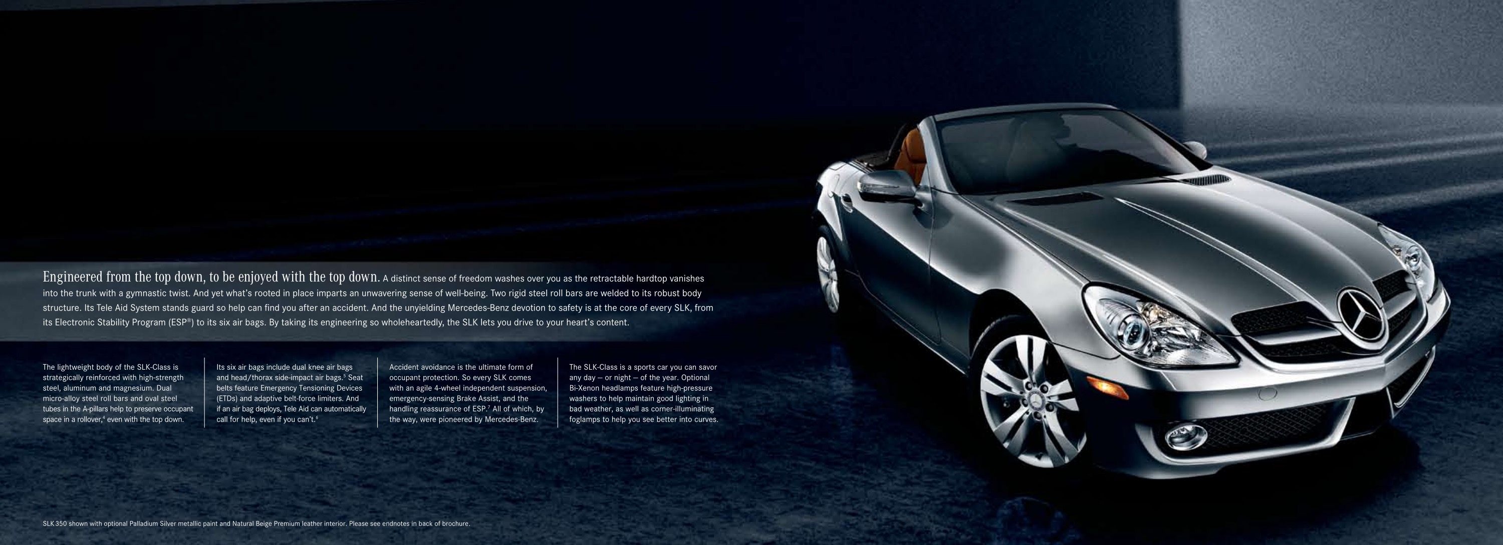 2010 Mercedes-Benz SLK Brochure Page 4